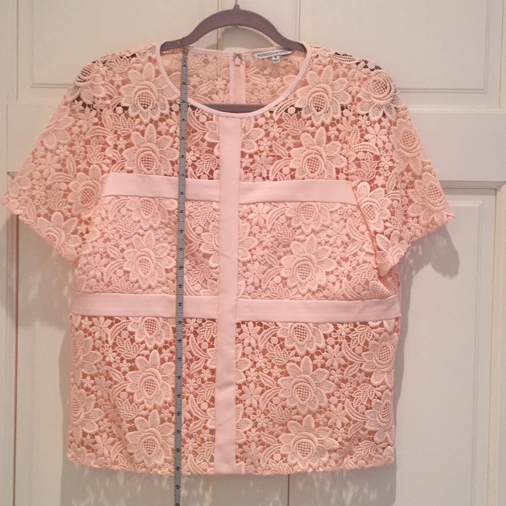 Rebecca Minkoff Lace Blouse Top - Picture 3 of 5